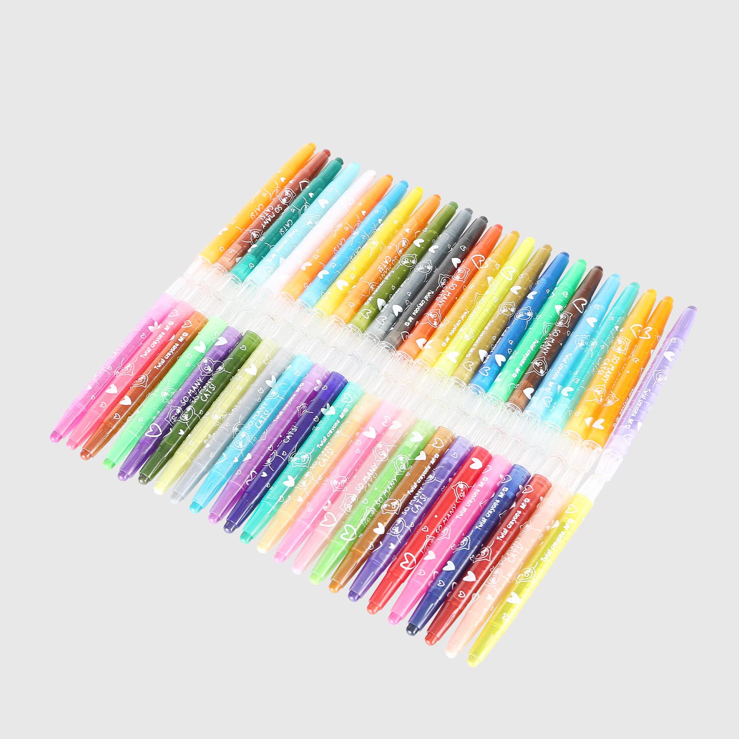48 colors Twist Crayons.  (1 per pack)