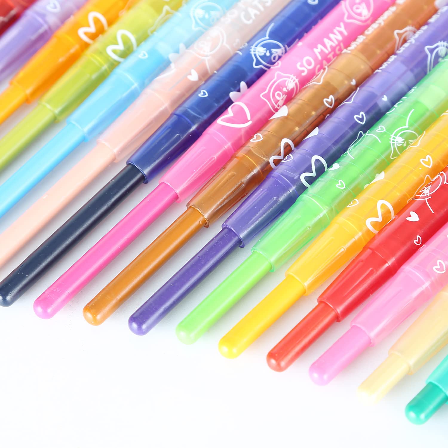 48 colors Twist Crayons.  (1 per pack)