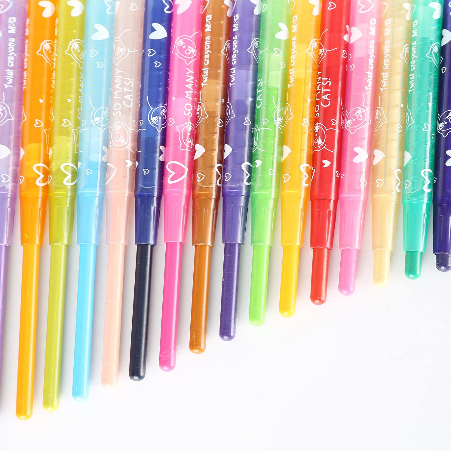 48 colors Twist Crayons.  (1 per pack)