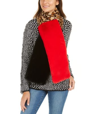 INC red/black scarf