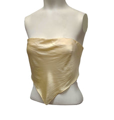 Amanda Uprichard X REVOLVE Nashville Top in Ivory - size S - DYED