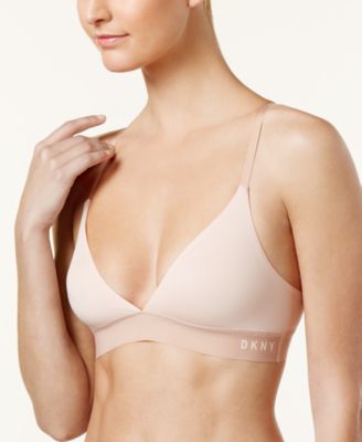 DKNY Convertible Classic Bralette D Poplin White