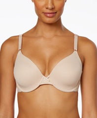 Maidenform One Fab Fit Extra Coverage Emb White Paris Nude