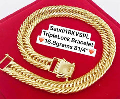 Saudi Gold Bracelet