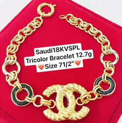 Saudi Gold Bracelet