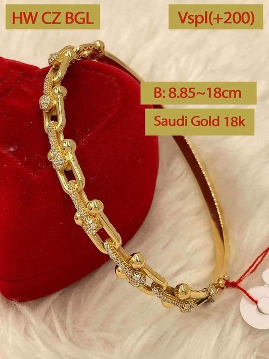 Saudi Gold Bracelet