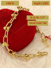 Saudi Gold Bracelet