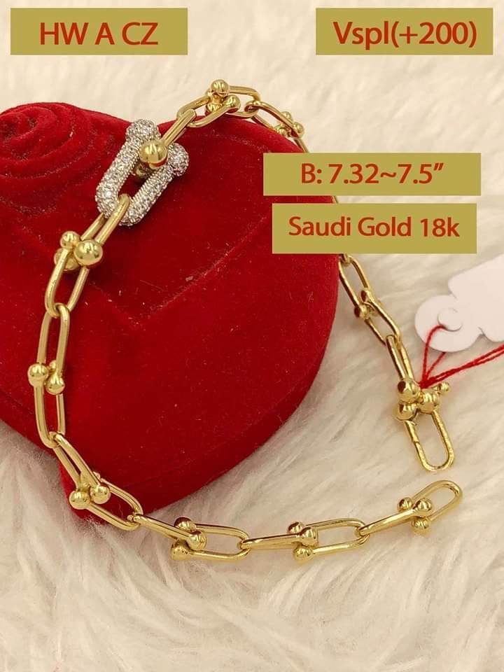 Saudi Gold Bracelet