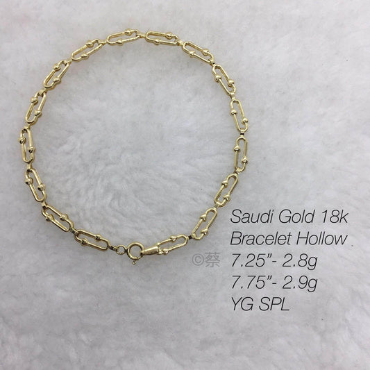 Saudi Gold Bracelet