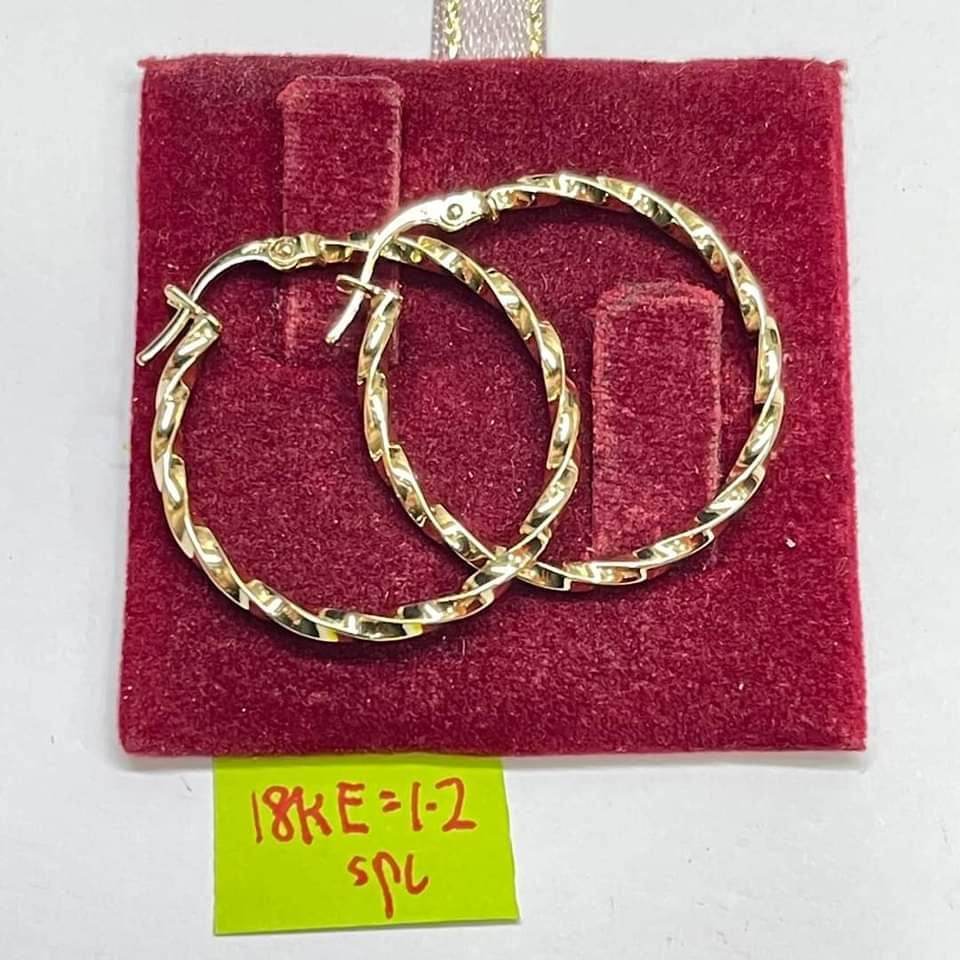 Saudi Gold Earrings