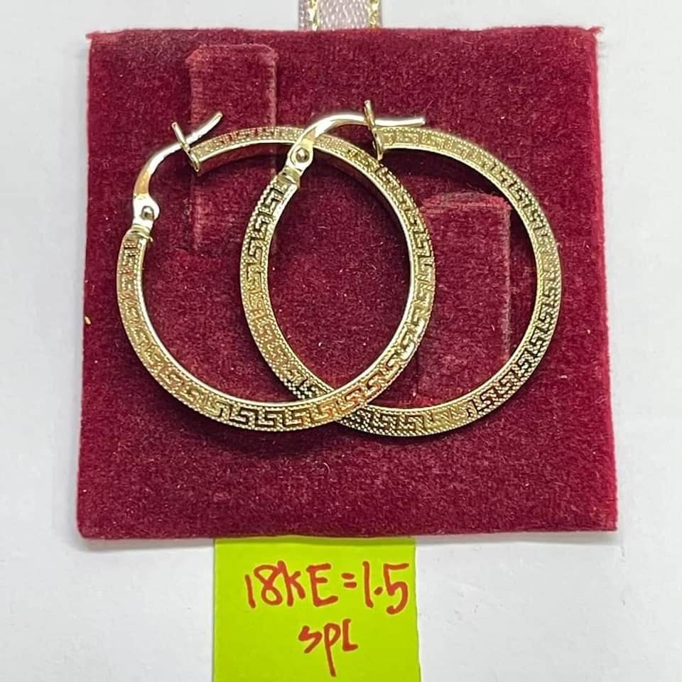 Saudi Gold Earrings