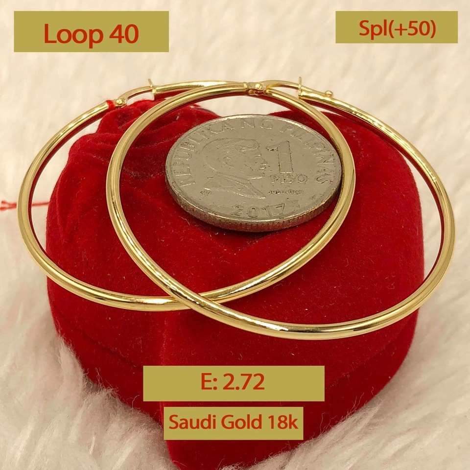 Saudi Gold Earrings