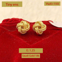 Saudi Gold Earrings