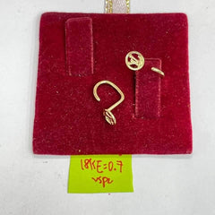 Saudi Gold Earrings