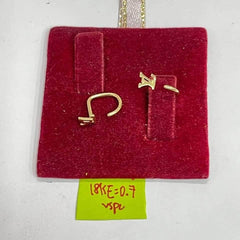 Saudi Gold Earrings
