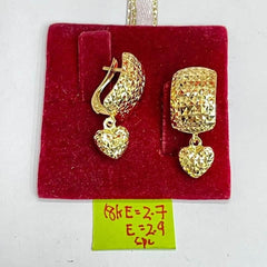 Saudi Gold Earrings