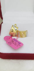 Saudi Gold Earrings