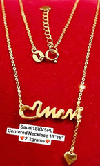 Saudi Gold Necklace