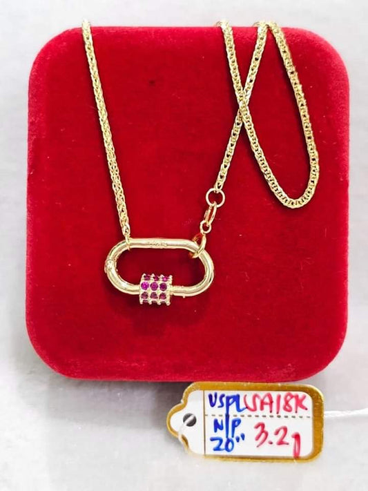 Saudi Gold Necklace