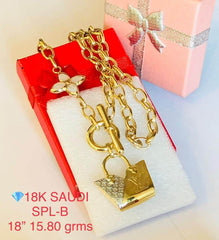 Saudi Gold Necklace