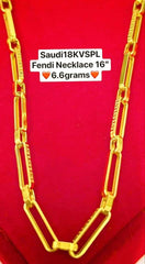 Saudi Gold Necklace