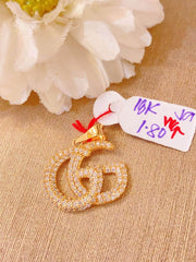 Saudi Gold Pendant