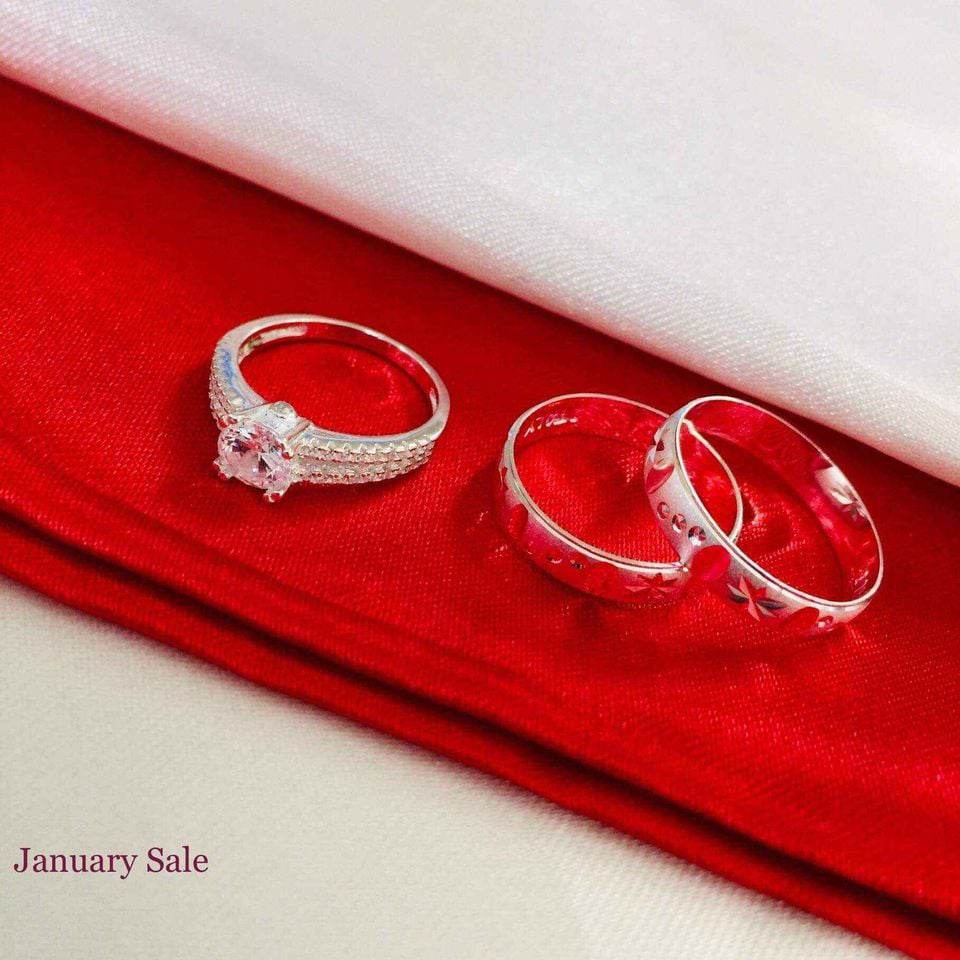 Campus Sophisticate Collection 925 Pure Italian Silver Rings