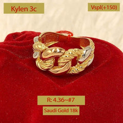 Saudi Gold Ring