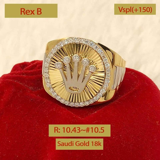 Saudi Gold Ring