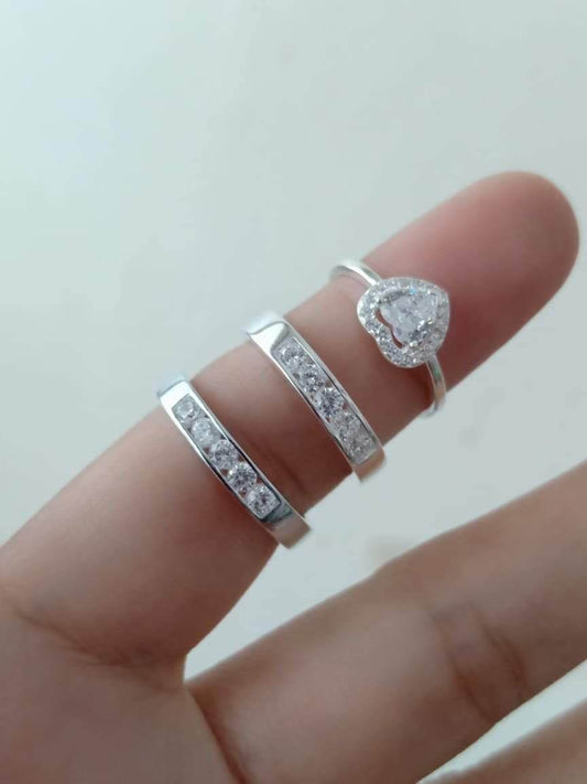 Campus Sophisticate Collection 925 Pure Italian Silver Rings
