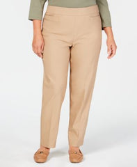 Alfred Dunner Tan Pant 24W