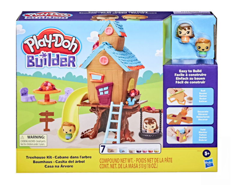 Play-Doh - Builder Treehouse Toy Building Kit
