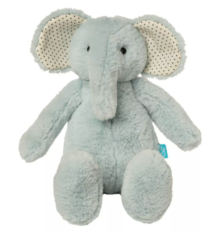 Manhattan Toy Company -Pattern Pals Light Blue Elephant 