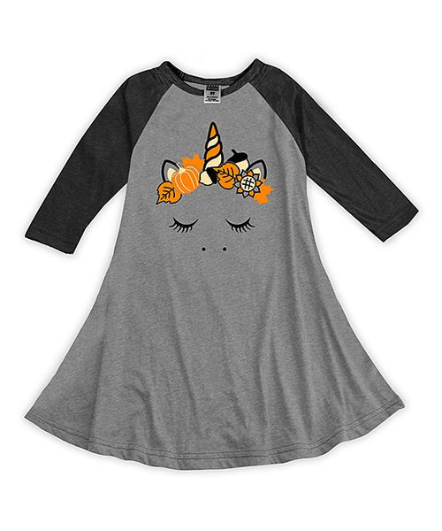 Urban Smalls grey dress 6y
