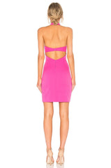 back cut out dress