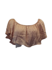 Emory Park Pink Ruffle Crop Top