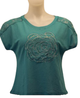 Runway Paris Turquoise Blouse