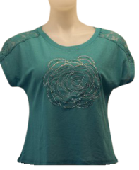 Runway Paris Turquoise Blouse