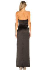 black gown dress