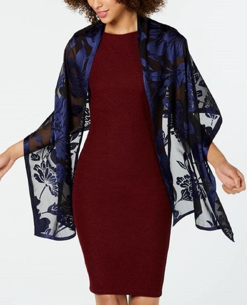 INC navy wrap