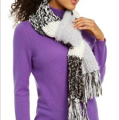 INC black/white scarf