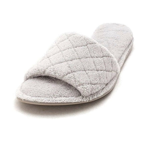 Charter Club grey slippers L