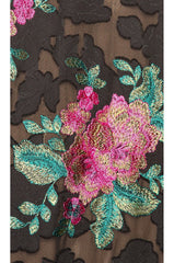 floral evening gown
