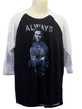 White/Black Long Sleeve Shirt