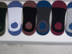Men's Thin Multicolored Ankle Socks