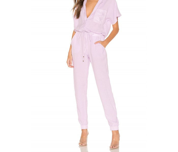 Jumpsuits for Women -  ADRIENNE OVERALLS Jumpsuit In Lilac- YFB CLOTHING X REVOLVE