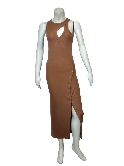 ALIX NYC Lorimer Dress in Cognac