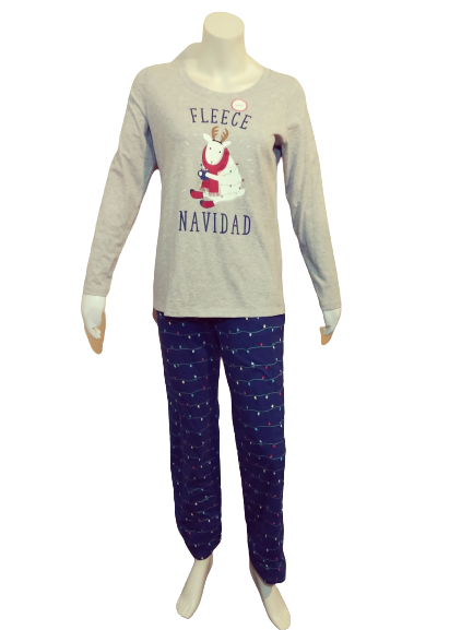 Family Pajamas Mens Holiday Lights Pajama Set Holiday Lights