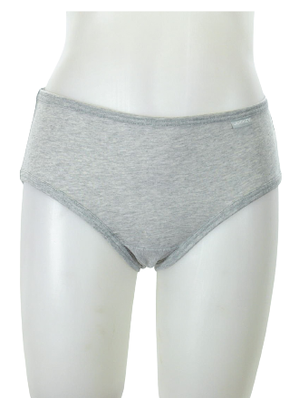 Jockey Elance Cotton 3 Pack 1448 Charcoal Grey Heather
