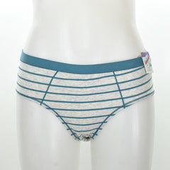 Jenni Striped Hipster Underwear Grey Stripe